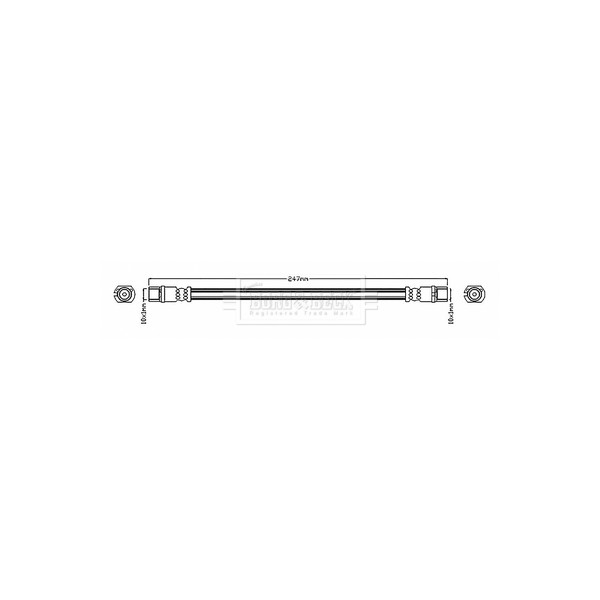BRAKE HOSE image