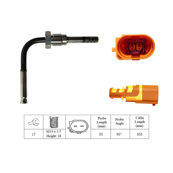 EXHAUST GAS TEMPERATURE SENSOR image