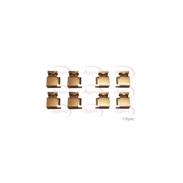 APEC BRAKE PAD FITTING KIT image