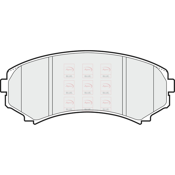 APEC BLUE BRAKE PADS (FRONT) (R90) image