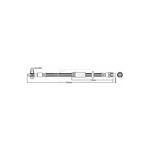 BRAKE HOSE image