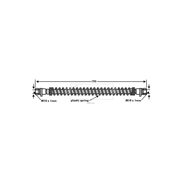 BRAKE HOSE image
