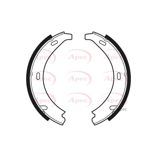APEC BRAKE SHOES (REAR) (R90) image