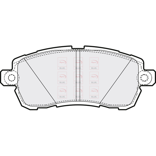 APEC BLUE BRAKE PADS (FRONT) (R90) image