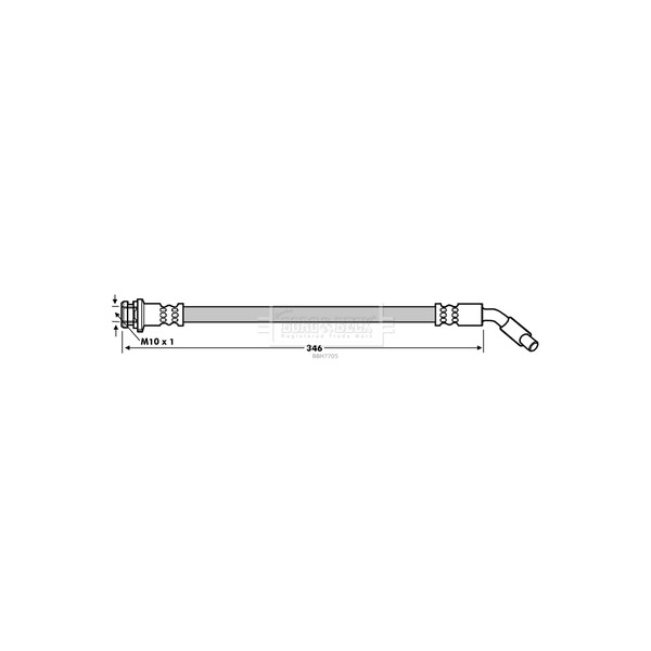 BRAKE HOSE image