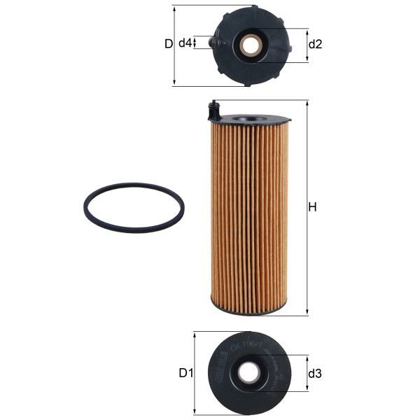 OIL FILTER - ELEMENT image