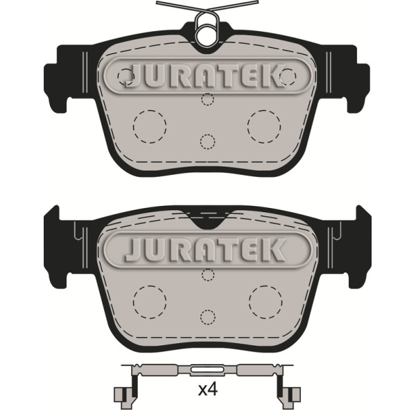 PAD (REAR) - AUDI CUPRA SKODA VW image