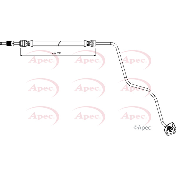 APEC BRAKE HOSE image