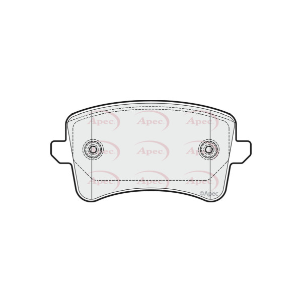 APEC BRAKE PADS (REAR) (R90) image