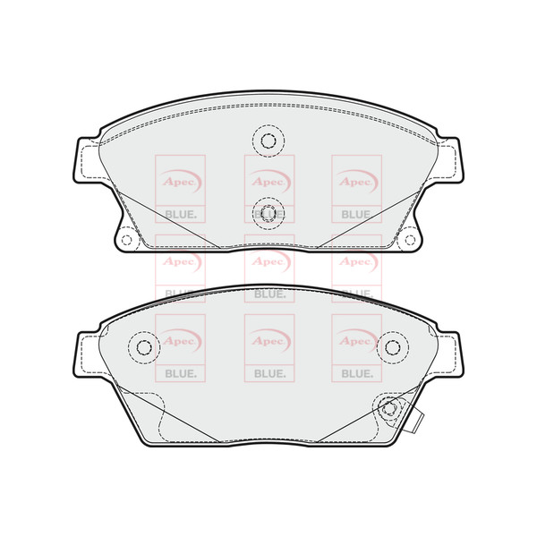 APEC BLUE BRAKE PADS (FRONT) (R90) image
