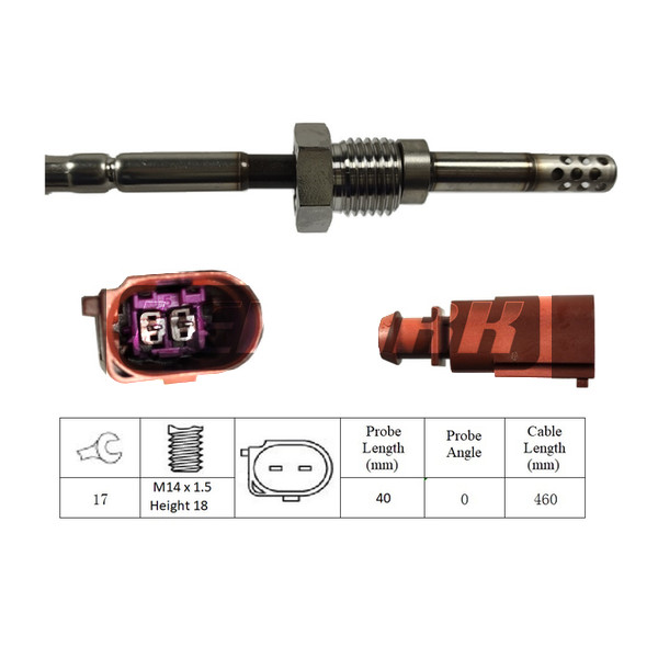 EXHAUST GAS TEMPERATURE SENSOR image
