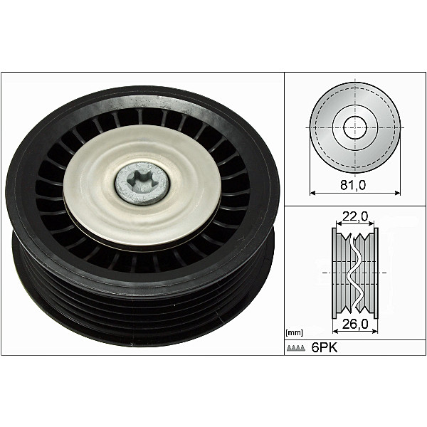 ABDS DEFLECTION PULLEY image