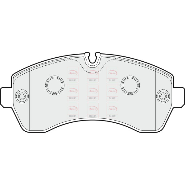 APEC BLUE BRAKE PADS (FRONT) (R90) image