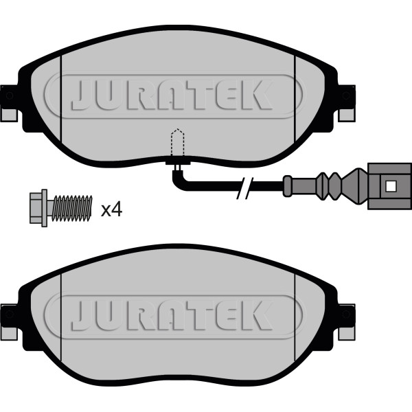 PAD (FRONT) - AUDI CUPRA SEAT SKODA VW image