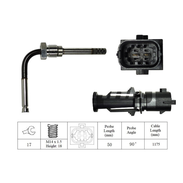 EXHAUST GAS TEMPERATURE SENSOR image