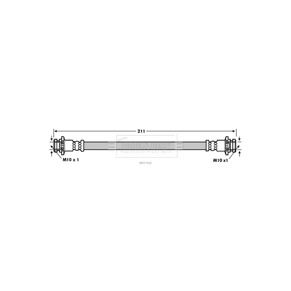 BRAKE HOSE image