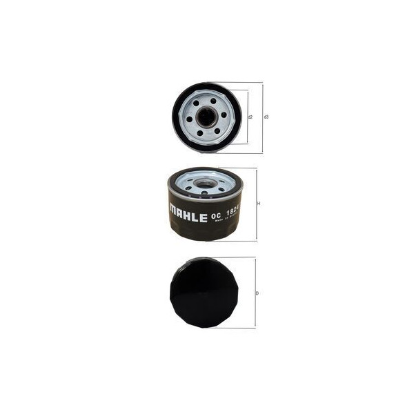 OIL FILTER - SPIN ON image