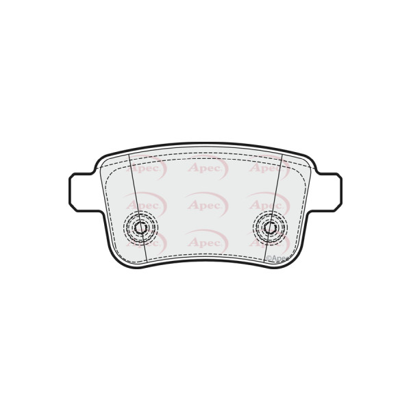 APEC BRAKE PADS (REAR) (R90) image