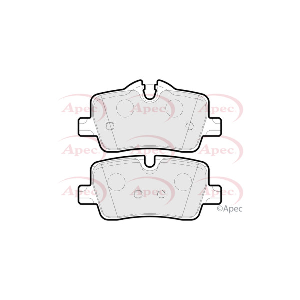 APEC BRAKE PADS (REAR) (R90) image