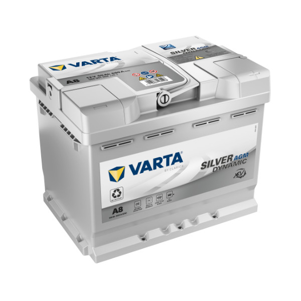 VARTA AGM 027 BATTERY 60AH 680CCA UK ONLY image