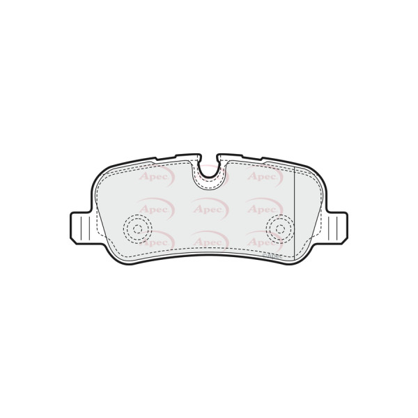 APEC BRAKE PADS (REAR) (R90) image