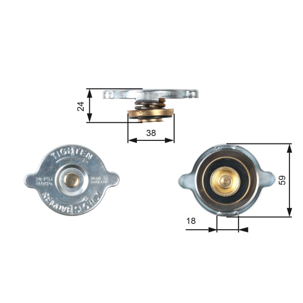 RADIATOR CAP image