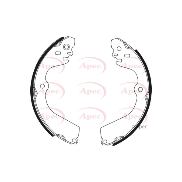 APEC BRAKE SHOES (REAR) (R90) image