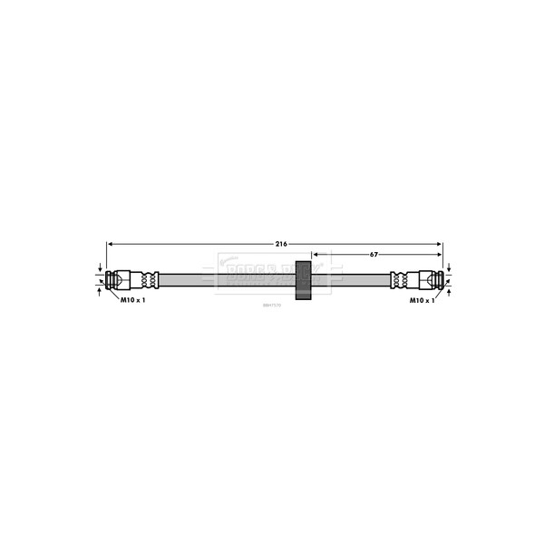 BRAKE HOSE image