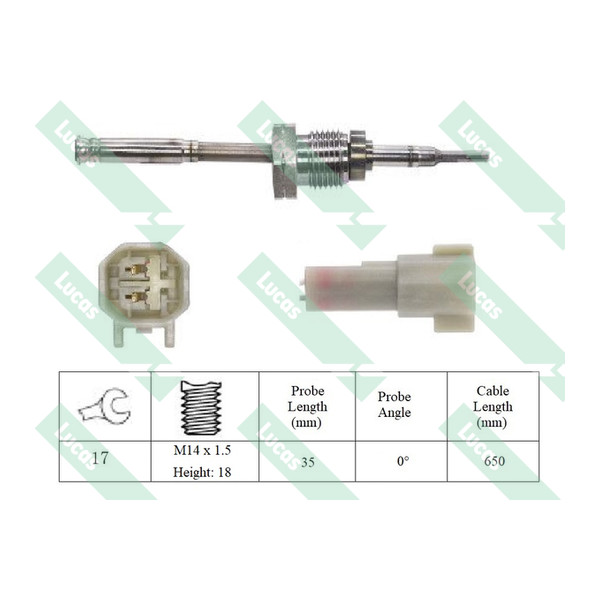 EXHAUST GAS TEMPERATURE SENSOR image