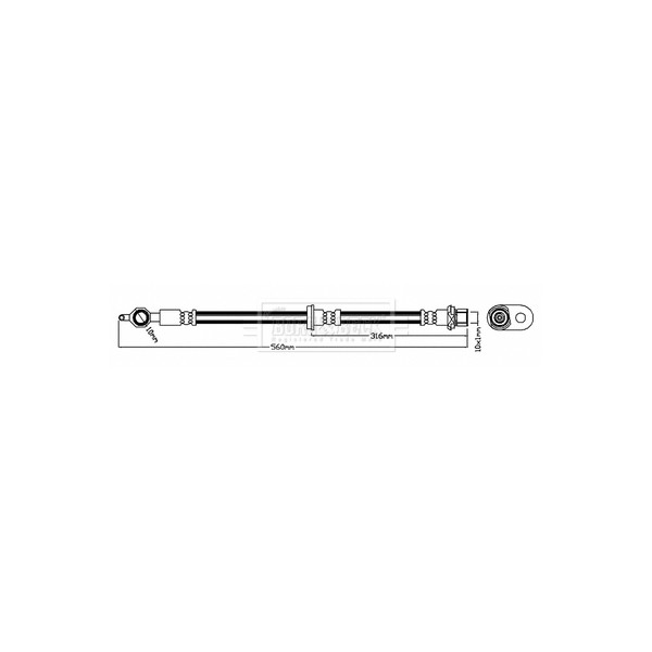 BRAKE HOSE image