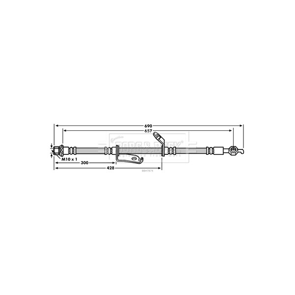 BRAKE HOSE image