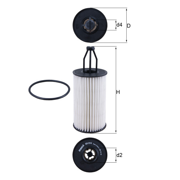 OIL FILTER - ELEMENT image