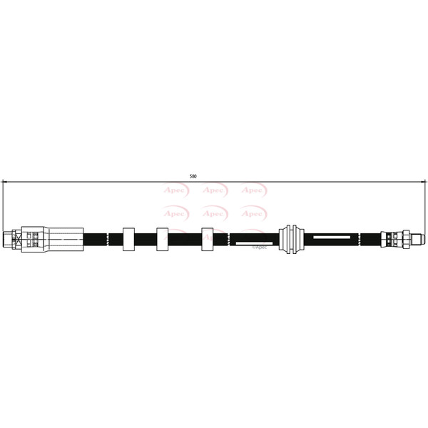 APEC BRAKE HOSE image