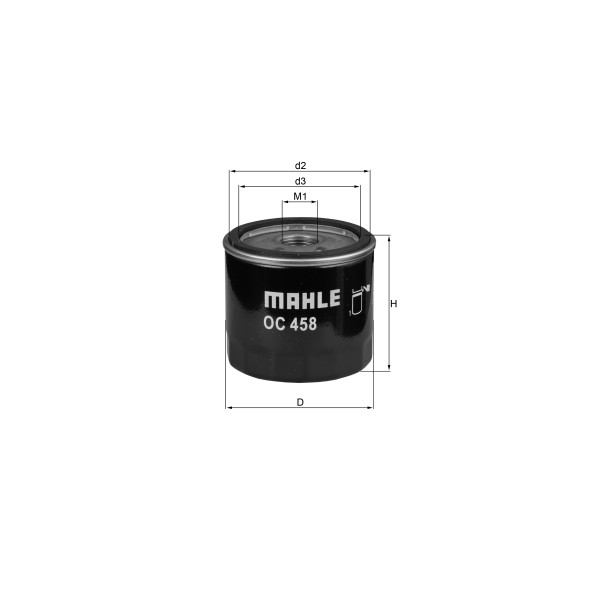 OIL FILTER - SPIN ON image