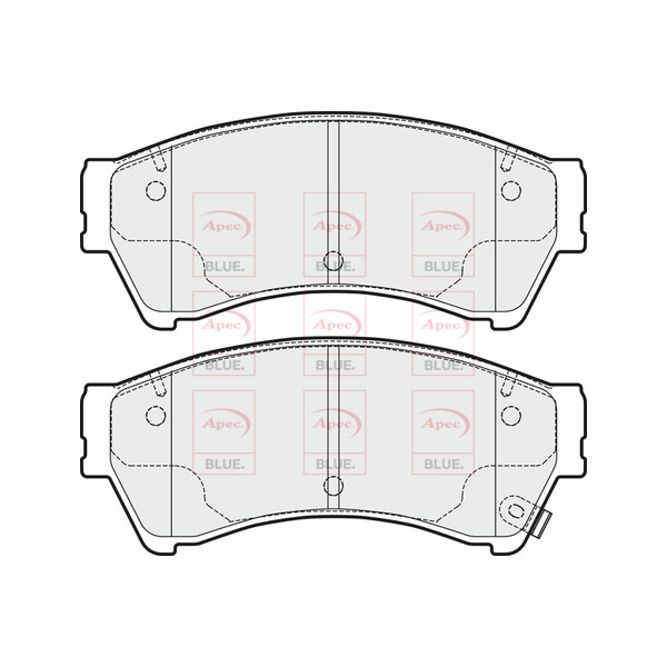 APEC BLUE BRAKE PADS (FRONT) (R90) image
