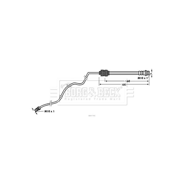 BRAKE HOSE image