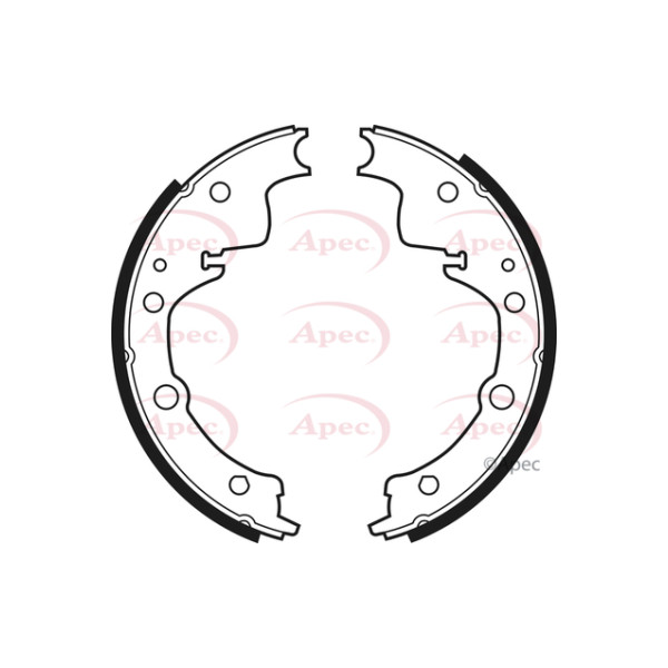 APEC BRAKE SHOES (REAR) (R90) image