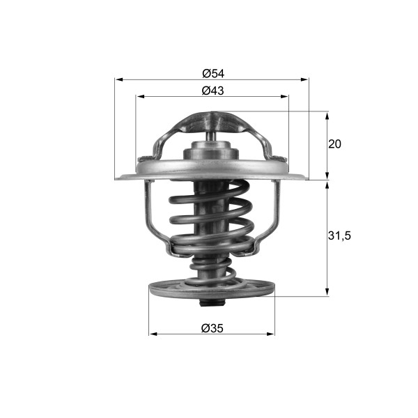 THERMOSTAT INSERT image
