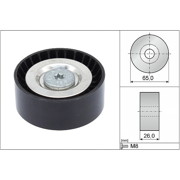 ABDS DEFLECTION PULLEY image