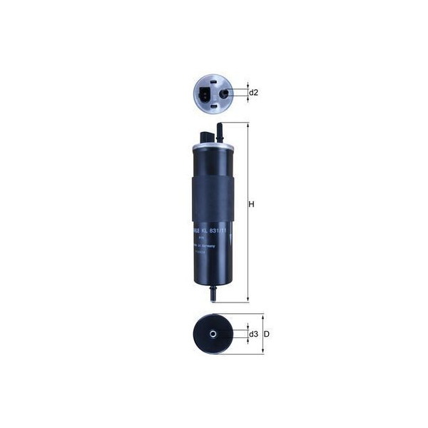FUEL FILTER - IN-LINE image