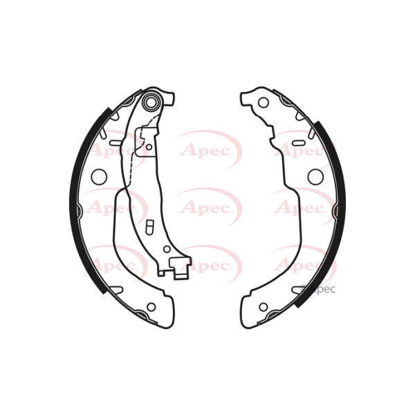 APEC BRAKE SHOES (REAR) (R90) image