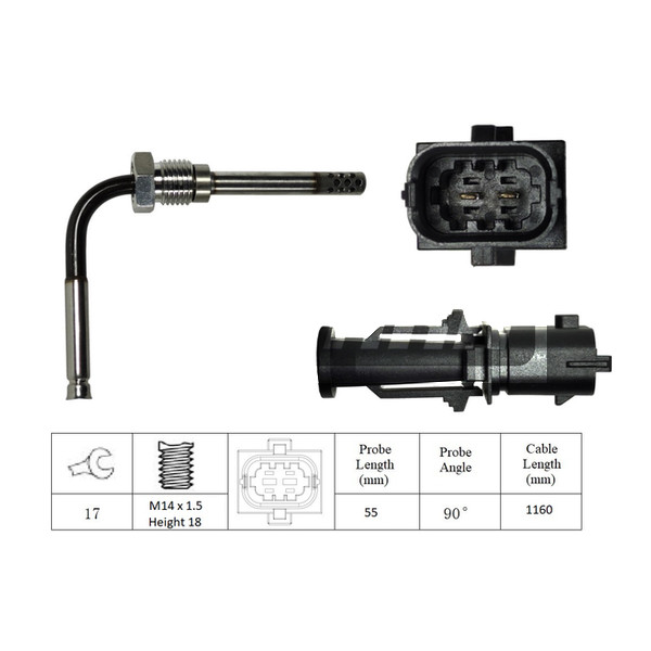 EXHAUST GAS TEMPERATURE SENSOR image