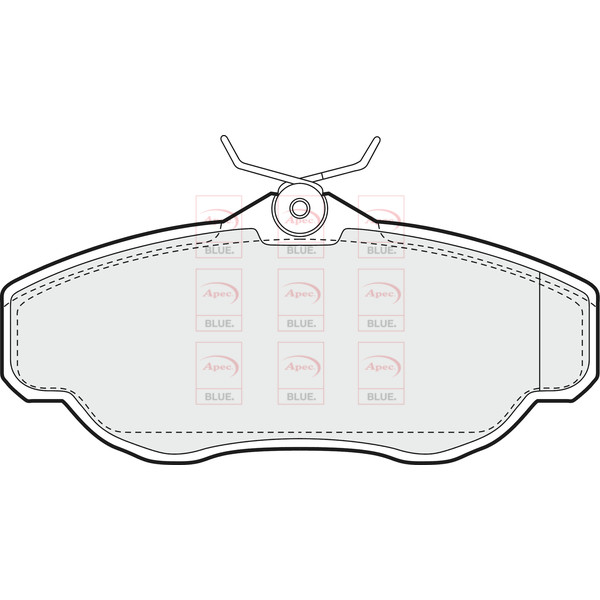 APEC BLUE BRAKE PADS (FRONT) (R90) image