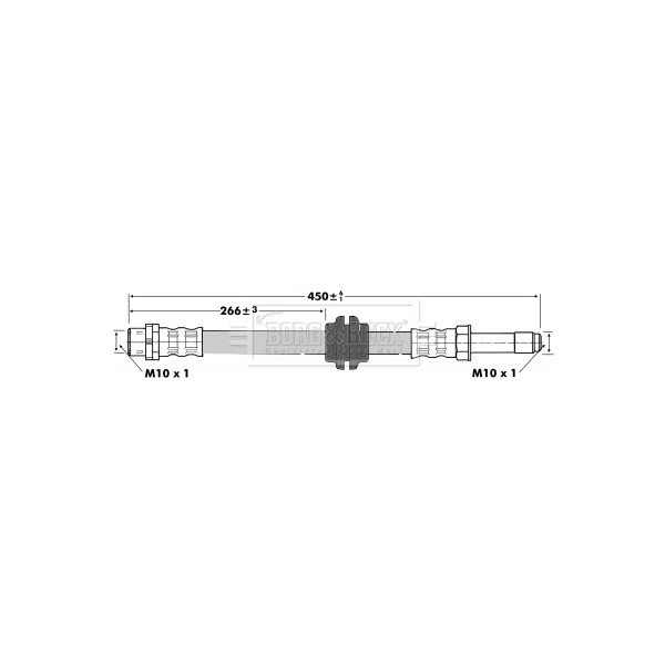 BRAKE HOSE image
