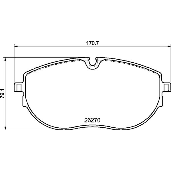 TEXTAR PC BRAKE PADS image