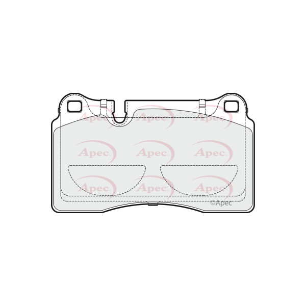 APEC BRAKE PADS (FRONT) (R90) image