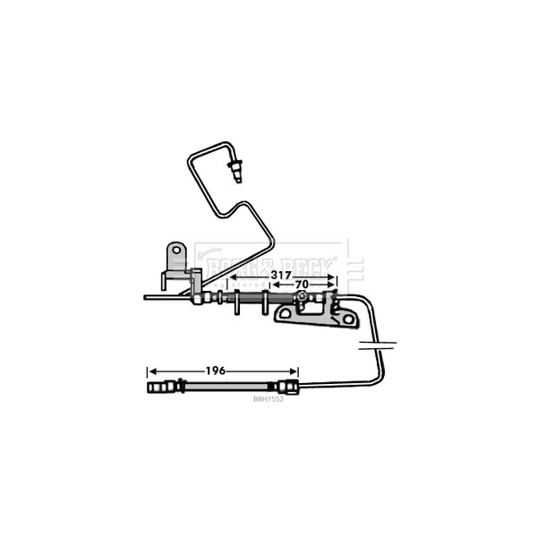BRAKE HOSE image