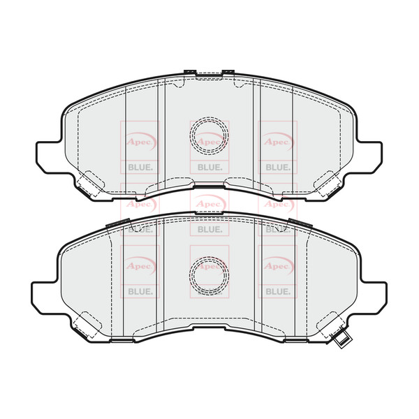 APEC BLUE BRAKE PADS (FRONT) (R90) image