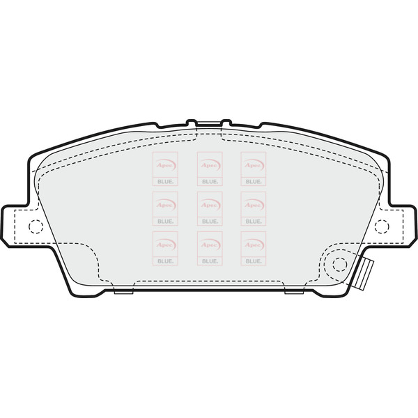 APEC BLUE BRAKE PADS (FRONT) (R90) image