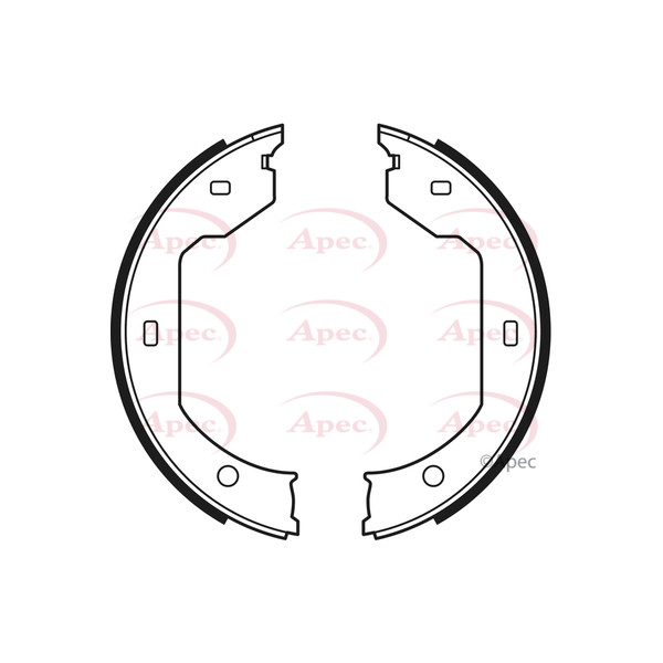 APEC BRAKE SHOES (REAR) (R90) image